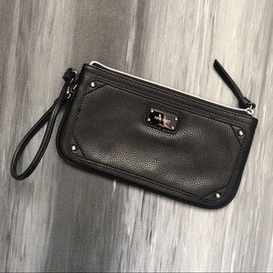 Nine West Faux Leather Wristlet / Clutch